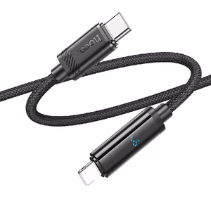USB kaabel Hoco U127 lightning (27W) 1,2m must