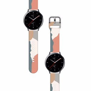 Ремешок Moro для Samsung Galaxy Watch 45 / 46 / 47 mm силиконовый браслет - узор 15