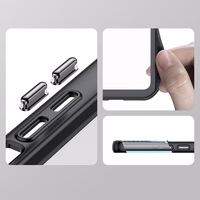 Outer Space Ümbris jaoks Samsung Galaxy S23 cover with a flexible frame sinine