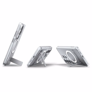 Spigen Ultra Hybrid S Mag MagSafe ümbris Samsung Galaxy S26 Ultra - läbipaistev ja valge