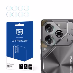 3mk Lens Protection™ Hybrid Camera Glass jaoks Tecno Pova 6 Neo