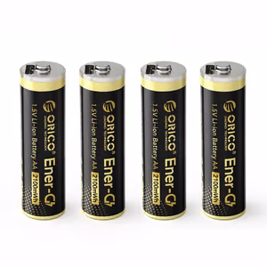 Orico Ener-G EG5C lithium battery 1.5V 2100mWh AA USB-C rechargeable battery 4 pcs.