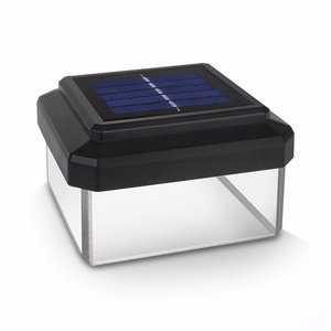 GreenBlue GB128 – 100×100 mm päikesetoitega LED-aiapostivalgusti hämarusanduriga
