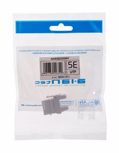 Alantec MKN-U5-1 juhtme ühenduspesa RJ45 valge