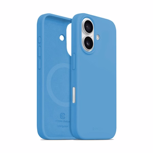 Crong Color Cover Magnetic MagSafe ümbris seadmele iPhone 16, sinine