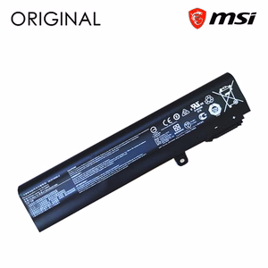 Originaal sülearvuti aku MSI BTY-M6H, 4730mAh