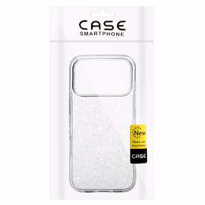 Crystal Glitter чехол для Iphone 17 Pro серебристый