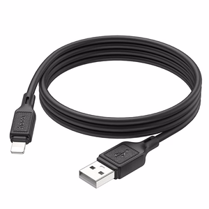 Кабель USB A - Micro USB Hoco 2,4A 1 m X90 чёрный