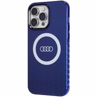 Audi IML Big Logo MagSafe ümbris jaoks iPhone 14 Pro Max - sinine