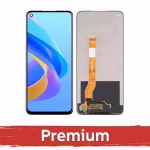 LCD Ekraan Ühildub OPPO A76 / A36 (4G) Must OEM