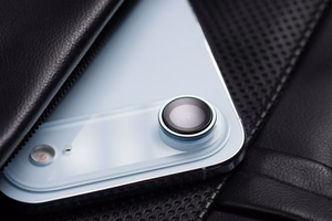 Camera glass to iPhone 17 Forcell Premium helesinine