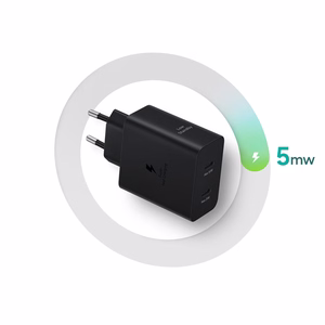 Samsung Power Adapter Duo EP-T5020XBEGEU network charger 2x USB-C 50W - black