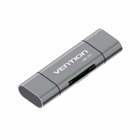 Vention USB3.0 multifunktsionaalne kaardilugeja hall metallist