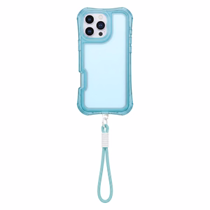 Safepop ümbris rihmaga iPhone 17 Pro 6,3" jaoks sinine