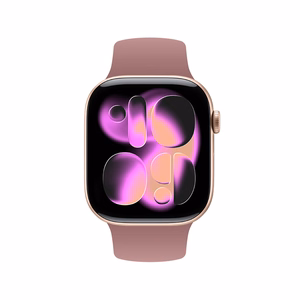 Crong Liquid Apple Watch rihm, 38/40/41/42 mm, puudriroosa