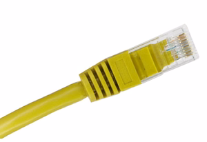 Alantec KKU5CZA1 võrgukaabel kollane 0.25 m Cat5e U/UTP (UTP)