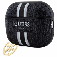 Guess GUAP2P4RPSK AirPods Pro 2 (2022/2023) cover must/must 4G Printed Stripes Charm