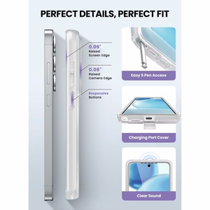 Supcase Cosmo Mag MagSafe Ümbris for Samsung Galaxy S26 Ultra - valge