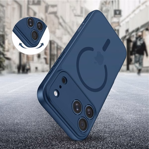 Tech-Protect BasicMag MagSafe ümbris iPhone 17 Pro jaoks - mereväe sinine