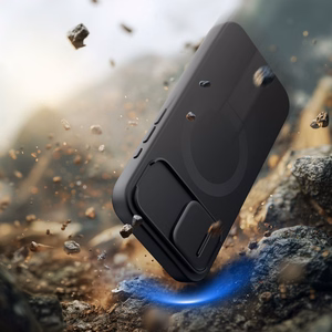 Tech-Protect Kevlar Aura MagSafe Ümbris jaoks iPhone 16e - Must