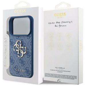 GUESS ümbris mudelile IPHONE 18 Pro/17 Pro (4G Big Logo) (värv: pruun)
