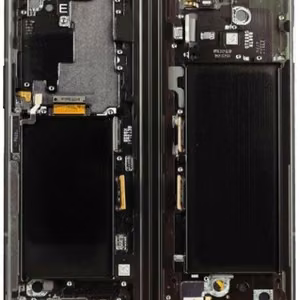 Samsung F926 / Galaxy Z Fold3 5G originaal sisemine LCD-ekraani ja puutepaneeli moodul, must Phantom Black (kasutatud, B-klass)