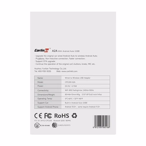 Carlinkit CPC200-A2A Android Auto juhtmevaba adapter