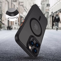 Tech-Protect MagMat Magsafe 3-set iPhone 16 Pro Max Ümbris - Matt Must