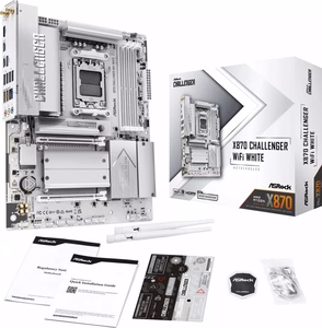 Emaplaat Asrock X870 CHALLENGER WIFI WHITE