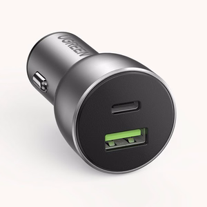 Ugreen autolaadija USB / USB Type C Quick Charge 3.0 Power Delivery 36W 3A hall (CD213 60980)