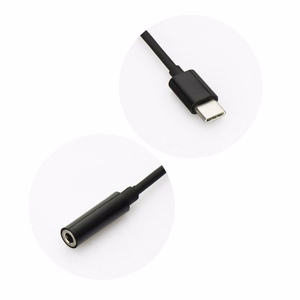 Adapter AUX Type C (male) to Jack 3,5 mm (female) must