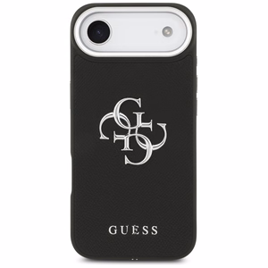 Guess Grained Big 4G Classic Logo ümbris jaoks iPhone 17 Air - must