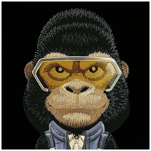 Nimmy Cool&Cute 2.0 Gorilla Ümbris jaoks iPhone 17 Pro Max - Must