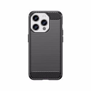 Flexible carbon pattern ümbris jaoks iPhone 15 Pro Carbon Ümbris - must