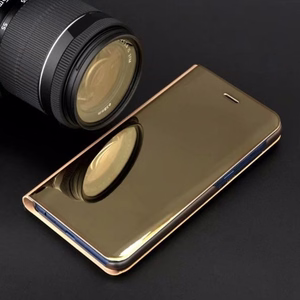 Smart Clear View ümbris jaoks Samsung Galaxy S23 FE kuldne