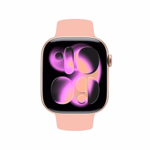 Crong Liquid rihm Apple Watch 38 / 40 / 41 / 42 mm, lõheroosa