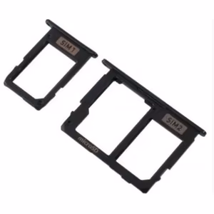SIM-kaardi hoidja Samsung A605 A6+ 2018 jaoks, must