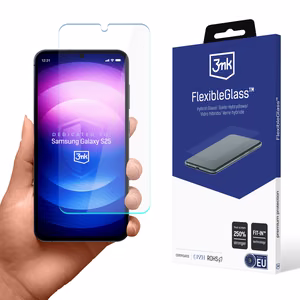 Hübriidklaas 3mk FlexibleGlass jaoks Samsung Galaxy S25