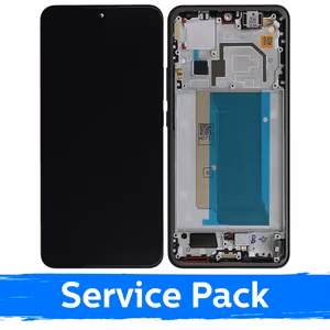 LCD ekraan ühilduv Xiaomi 13T (13T Pro) raamiga / must / (Service Pack)