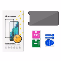 Wozinsky Privacy Glass Karastatud klaas with anti-spy filter jaoks iPhone 16 Plus