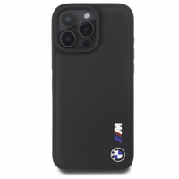 BMW Smooth Rubber Logo iPhone 16 Pro Max Ümbris - must