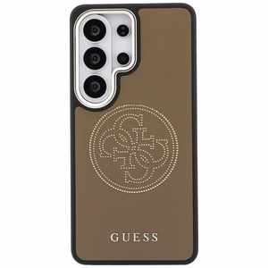 GUESS ümbris for SAMSUNG S26 Ultra GUHMS26L5PG4SRGW (Perforated Logo MagSafe) pruun