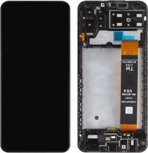 LCD ekraan Samsung A137 A13 2022 koos touch ekraan koos frame must ORG