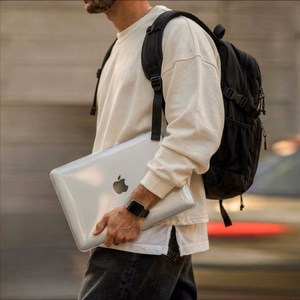 Tech-Protect Softshell ümbris MacBook Neo 13" 2026 jaoks, läbipaistev