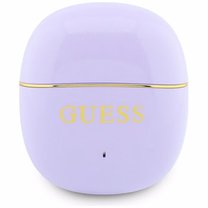 Juhtmevabad TWS-kõrvaklapid Guess Glossy Gold Line Classic, lillad