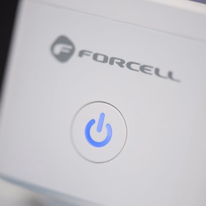 FORCELL F-ENERGY EU02 Smart Plug 230V with WiFi, programmer and Tuya/Amazon Alexa support - valge