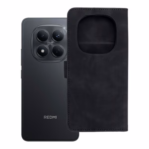 TENDER Book ümbris XIAOMI Redmi Note 15 PRO 4G musta värvi jaoks