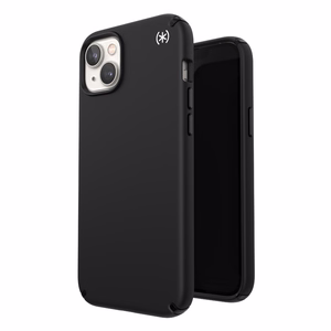 Speck Presidio2 Pro MagSafe ümbris seadmele iPhone 15 Plus / 14 Plus, Microban mikroobivastase kaitsega, Black / Black / White värvikombinatsioon