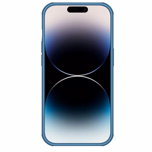 Nillkin CamShield Pro Case iPhone 14 Pro Max soomustatud kaitsekate kaamera kaitsekile sinine