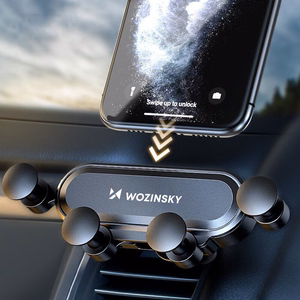 Wozinsky gravity car phone hoidja jaoks air vent must (WCH-05)